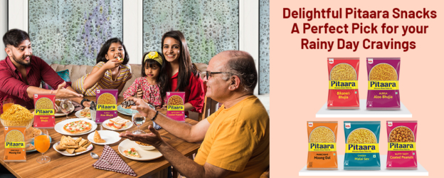 Delightful Pitaara Snacks – A Perfect Pick for your Rainy Day Cravings